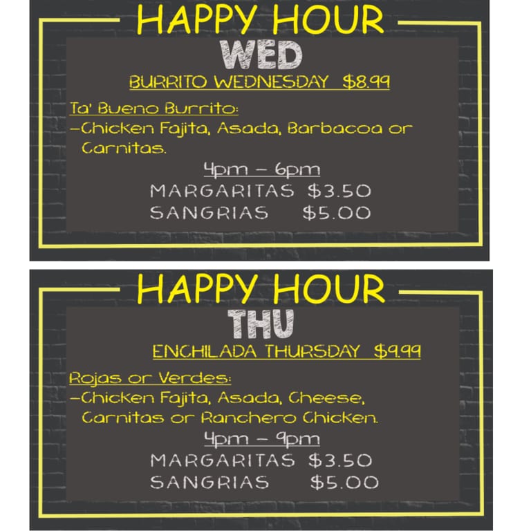 Daily Happy Hour Specials!