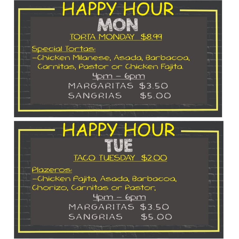 Daily Happy Hour Specials!