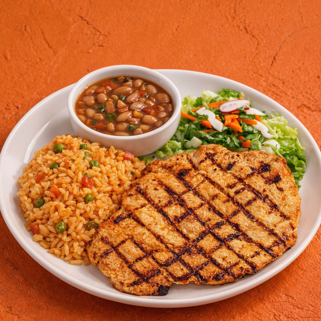 Pollo a la Parrilla Lunch.