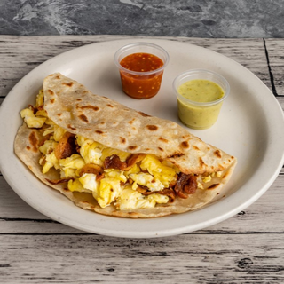 Eggs and Cheese Taco