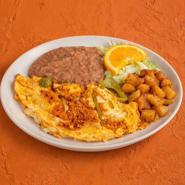 Mexican Omelette.