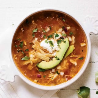 Sopa y Taco