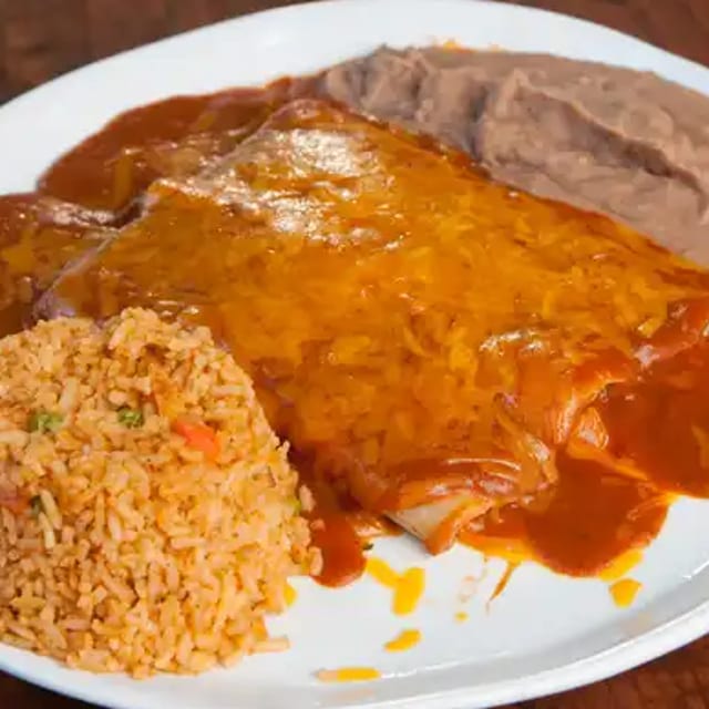 Enchiladas Rojas.